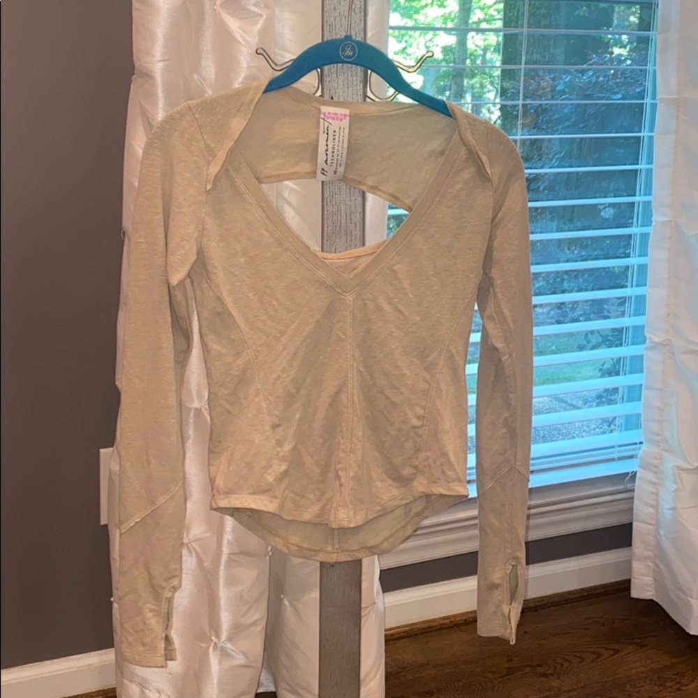 FREE PEOPLE Affinity Long Sleeve Layer Top